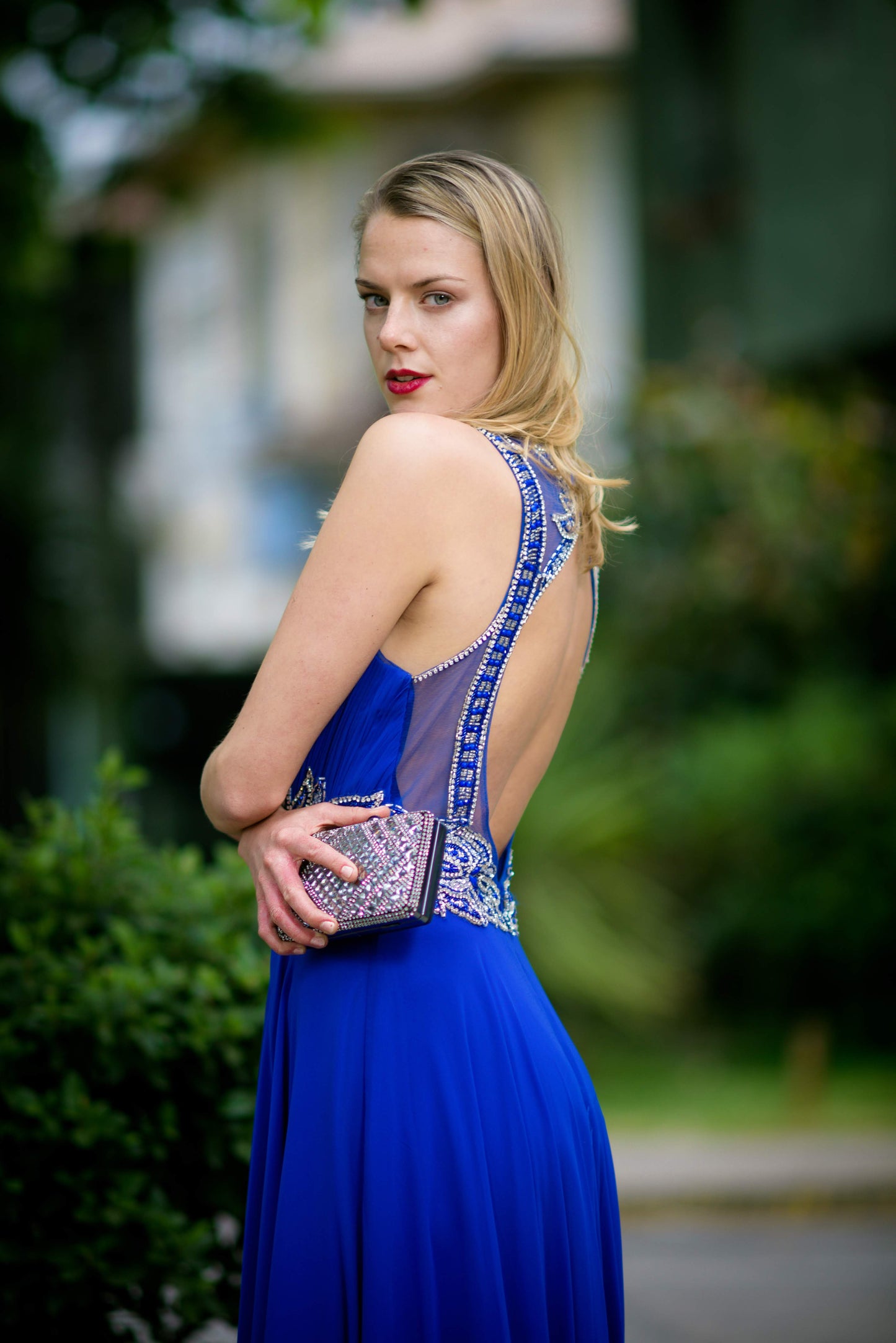 Vestido Blue Cerenade