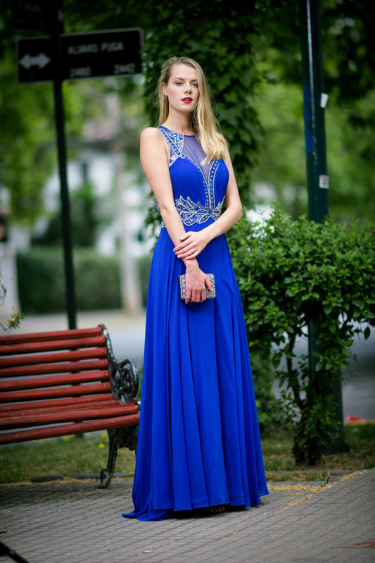 Vestido Blue Cerenade