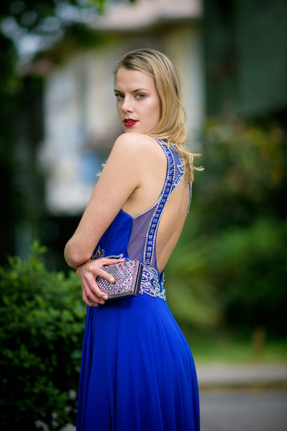 Vestido Blue Cerenade