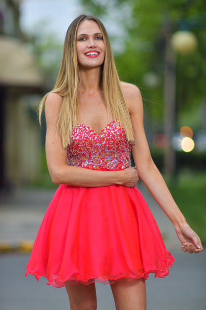 Vestido Sparkling Rouge